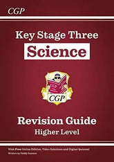 Used KS3 Science Revision Guide – Higher (includes Online Edition, Videos & Quizzes): for Years 7, 8 and 9 - Softcover  Adomoo